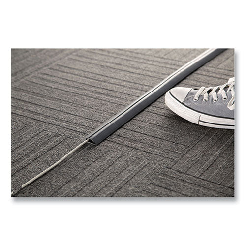Image of UT WireÂ® Compact Cord Protector And Concealer, 1.6" X 5 Ft, Gray