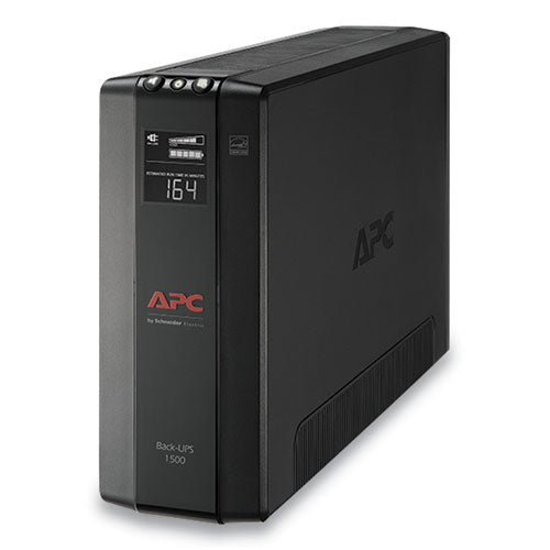 Image of APC® BX1500M BX1500M Back-UPS PRO BX Series Compact Tower Battery Backup System, 10 Outlets, 1,500 VA, 789 J