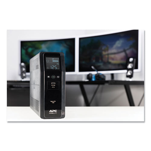 Image of APC® BN1350M2 BN1350M2 Back-UPS PRO BN Series Battery Backup System, 10 Outlets, 1,350 VA, 1,080 J
