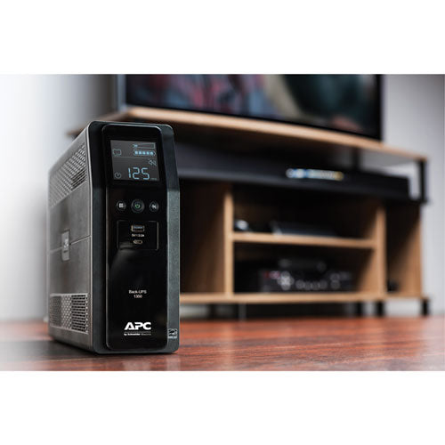 Image of APC® BN1350M2 BN1350M2 Back-UPS PRO BN Series Battery Backup System, 10 Outlets, 1,350 VA, 1,080 J