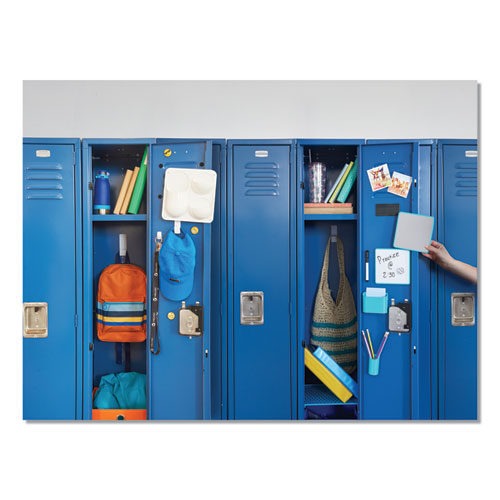 Image of VELCRO® Brand 91823 Sticky-Back Fasteners, Removable Adhesive, 0.75" Dia, Black, 200/box