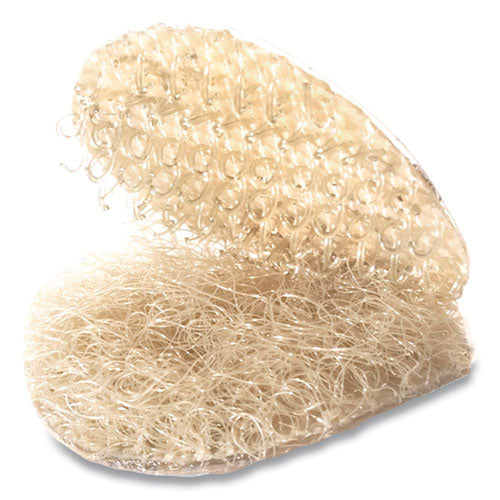 Image of VELCRO® Brand 90140 Sticky-Back Fasteners With Dispenser Box, Removable Adhesive, 0.75" Dia, Beige, 200/roll