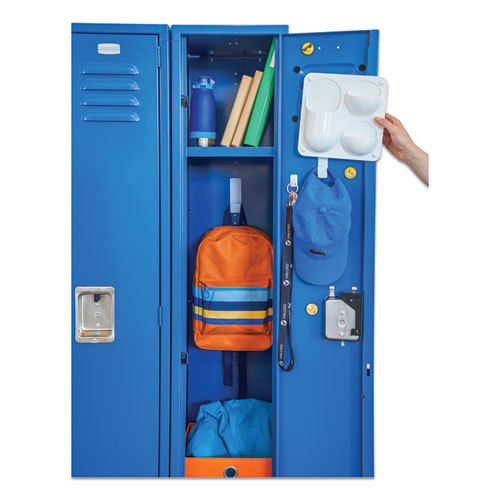 Image of VELCRO® Brand 90069 Sticky-Back Fasteners, Removable Adhesive, 0.63" Dia, Black, 15/pack