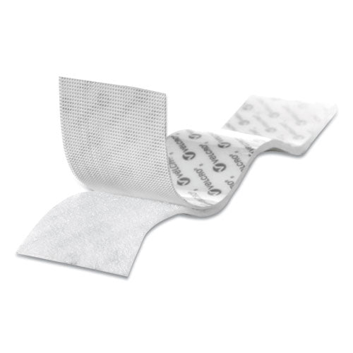 Image of VELCRO® Brand VEL-90198O-USA Industrial-Strength Heavy-Duty Fasteners With Dispenser Box, 2" X 15 Ft, White