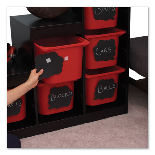 Image of VELCRO® Brand 90073 Sticky-Back Fasteners, Removable Adhesive, 0.88" X 0.88", White, 12/pack