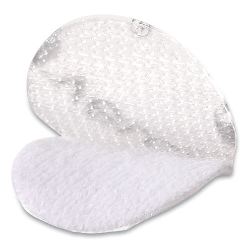 Image of VELCRO® Brand 91302 Sticky-Back Fasteners, Removable Adhesive, 0.63" Dia, Clear, 75/pack