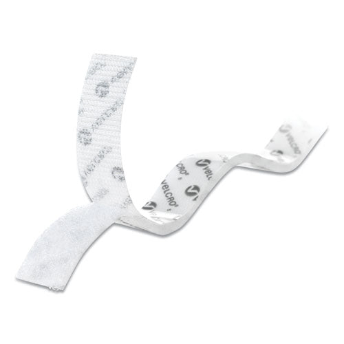Image of VELCRO® Brand 91138 Sticky-Back Fasteners, Removable Adhesive, 0.75" X 30 Ft, White