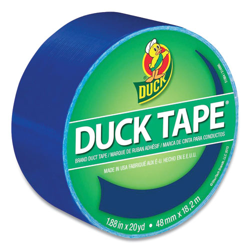 Image of Duck® 1304959 Heavy-Duty Duct Tape, 1.88" X 20 Yds, Blue
