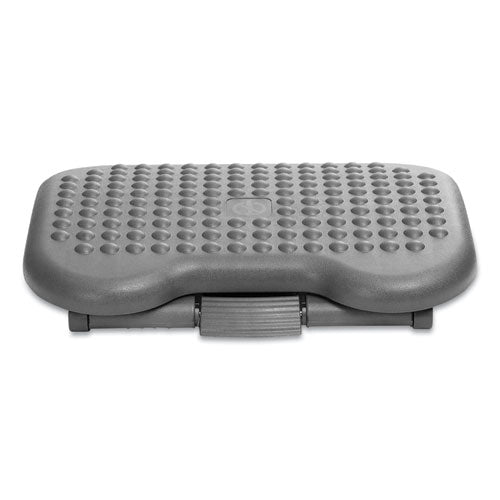 Image of Mind Reader FTREST-BLK Comfy Footrest, 18w x 13.4d x 4.3h, Black