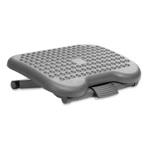 Image of Mind Reader FTREST-BLK Comfy Footrest, 18w x 13.4d x 4.3h, Black