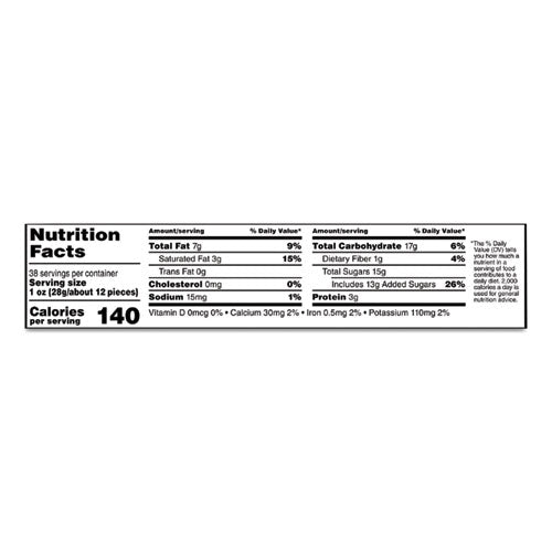 Image of M & M's® 55116 Milk Chocolate Candies, Milk Chocolate And Peanuts, 38 Oz Bag