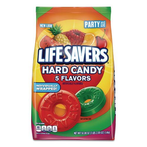 Image of LifeSavers® 28098 Hard Candy, Original Five Flavors, 50 Oz Bag