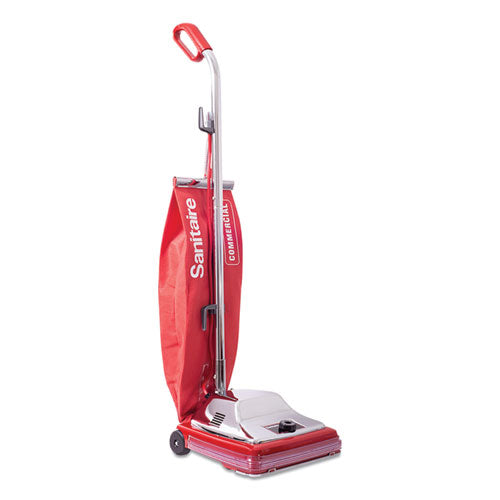 Image of Sanitaire® SC886G TRADITION Upright Vacuum SC886F, 12" Cleaning Path, Red