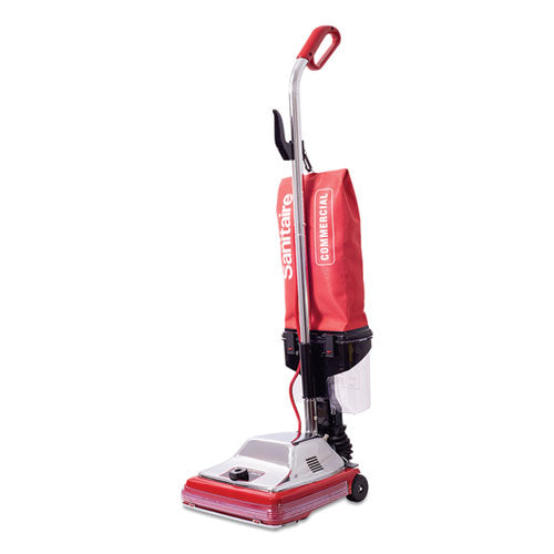 Image of Sanitaire® SC887E Tradition Upright Vacuum Sc887b, 12" Cleaning Path, Red