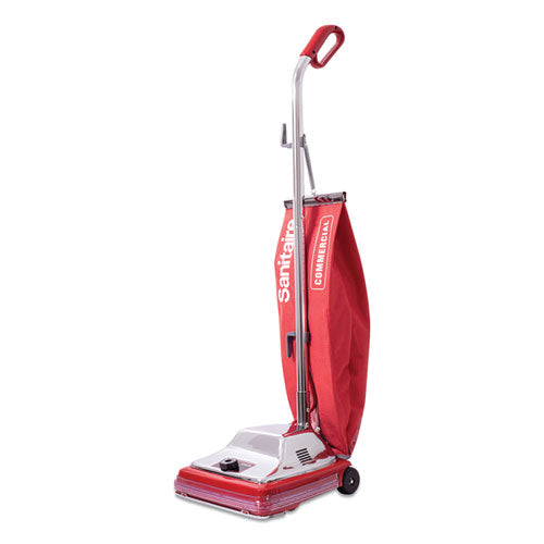 Image of Sanitaire® SC886G TRADITION Upright Vacuum SC886F, 12" Cleaning Path, Red