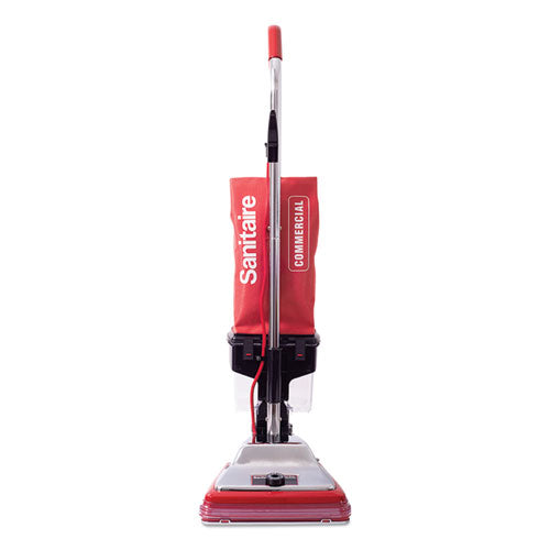Image of Sanitaire® SC887E Tradition Upright Vacuum Sc887b, 12" Cleaning Path, Red
