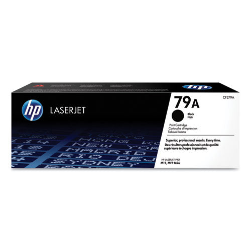 Image of HP CF279A HP 79a, (cf279a) Black Original Laserjet Toner Cartridge