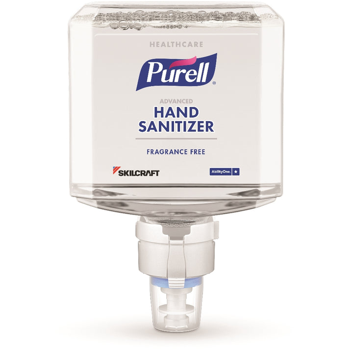 Image of PURELL® SKILCRAFT® Healthcare Advanced Gentle & Free Foam Hand Sanitizer Refill, 1200 mL Dispenser Refill