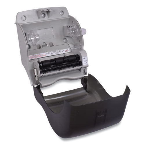 Image of Tork® 86ECO Hand Towel Dispenser, Electronic, 11.78 X 9.12 X 14.39, Translucent Smoke
