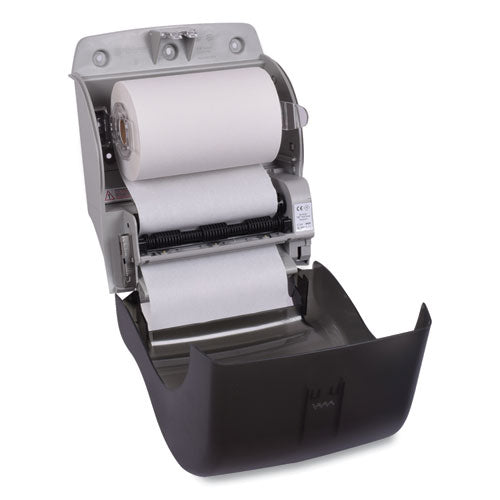 Image of Tork® 86ECO Hand Towel Dispenser, Electronic, 11.78 X 9.12 X 14.39, Translucent Smoke
