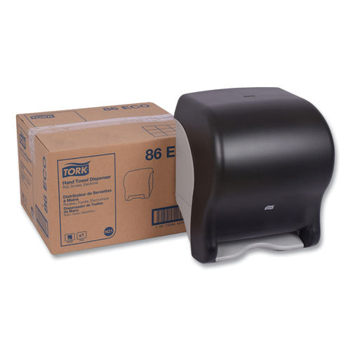 Image of Tork® 86ECO Hand Towel Dispenser, Electronic, 11.78 X 9.12 X 14.39, Translucent Smoke