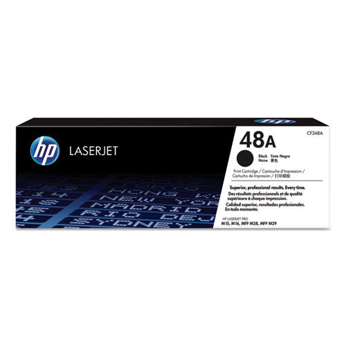 Image of HP CF248A HP 48a, (cf248a) Black Original Laserjet Toner Cartridge