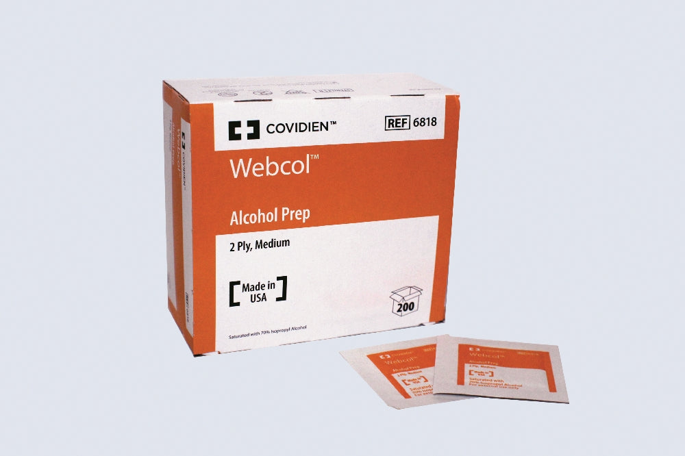 Isopropyl Alcohol Pad, 1.5" x 2"