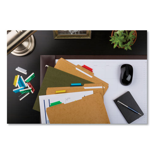 Image of Avery® 16239 Insertable Index Tabs with Printable Inserts, 1/5-Cut, Assorted Colors, 2" Wide, 25/Pack