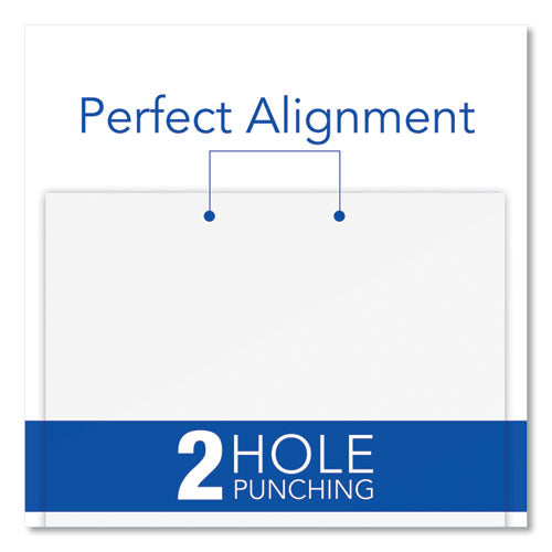 Image of Swingline® A7074532A 28-Sheet Commercial Electric Two-Hole Punch, Fixed 9/32" Holes, Black/silver