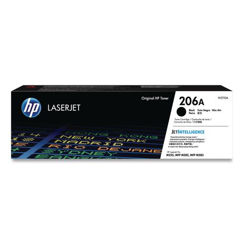 Image of HP W2110A HP 206a, (w2110a) Black Original Laserjet Toner Cartridge