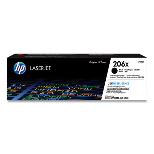 Image of HP W2110X HP 206x, (w2110x) High-Yield Black Original Laserjet Toner Cartridge