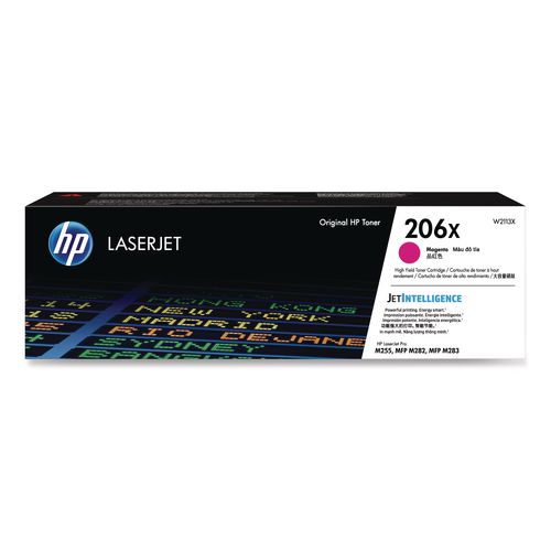 Image of HP W2113X HP 206x, (w2113x) High-Yield Magenta Original Laserjet Toner Cartridge