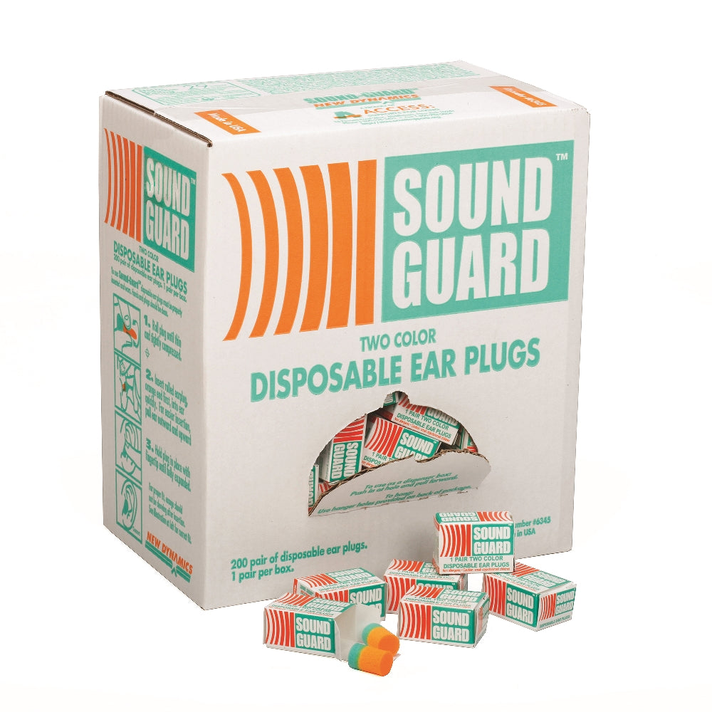 Image of SoundGuard™ Foam Ear Plugs, Uncoreded