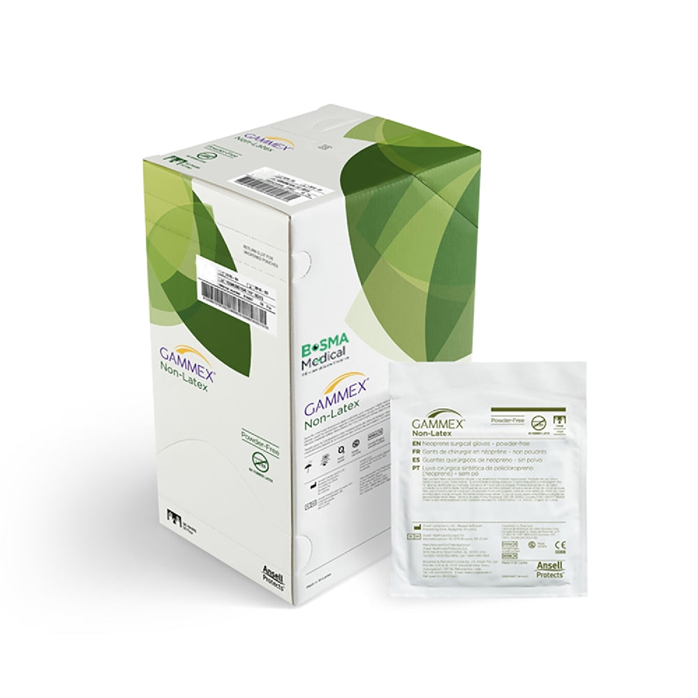 Image of Gammex® Non-Latex Surgical Powder-Free Gloves, 50 Pairs/Box Size 8.0
