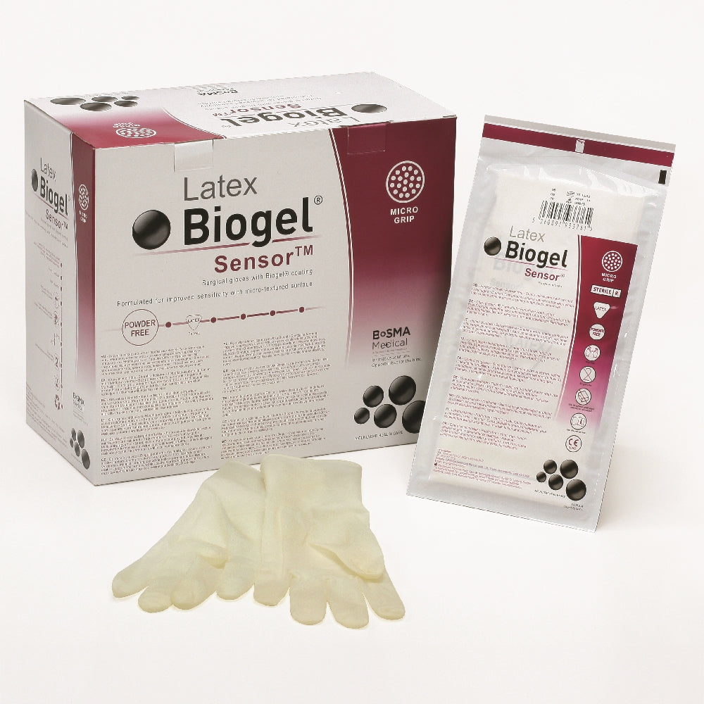 Image of Biogel® Sensor® Surgical Powder-Free Gloves, 50 Pairs/Box, Size 8.0