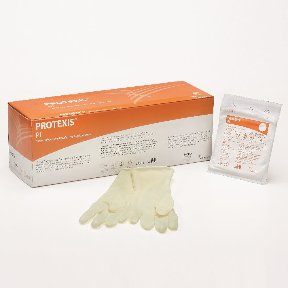 Image of Protexis™ PI Surgical Powder-Free Gloves, 50 Pairs/Box, Size 6.5