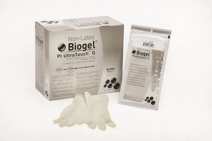 Image of Biogel® PI Ultratouch® G Surgical Powder-Free Gloves, 50 Pairs/Box, Size 8.0