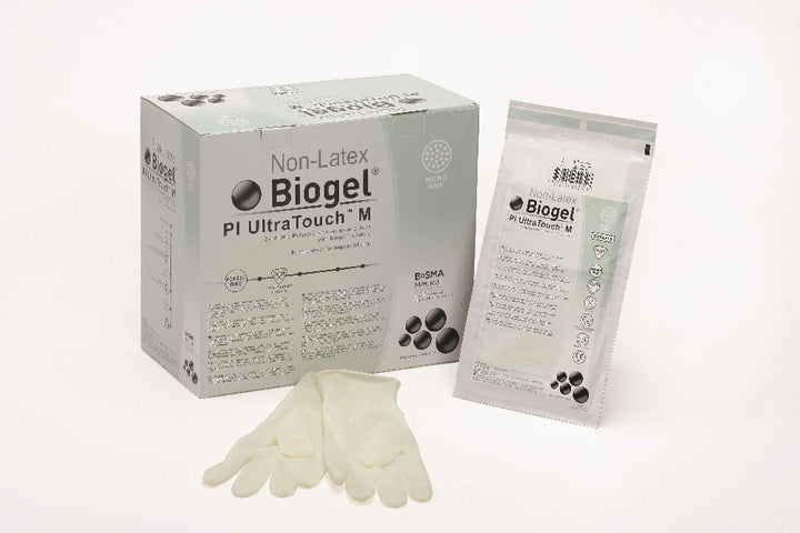 Image of Biogel® PI Ultratouch® M Surgical Powder-Free Gloves, 40 Pairs/Box Size 9.0