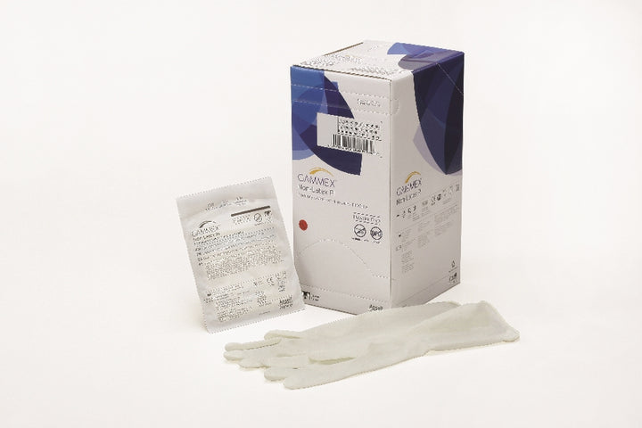 Image of Gammex® Non-Latex PI Surgical Powder-Free Gloves, 50 Pairs/Box, Size 6.5