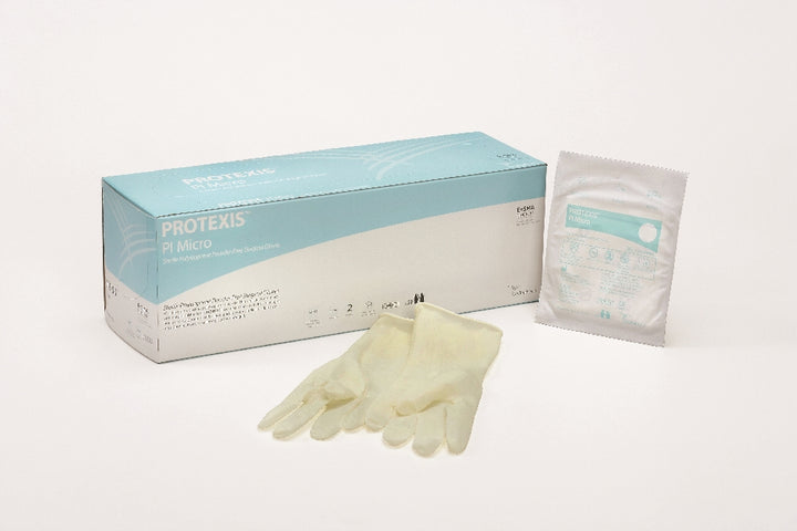 Image of Protexis™ PI Micro Surgical Powder-Free Gloves, 50 Pairs/Box, Size 7.0