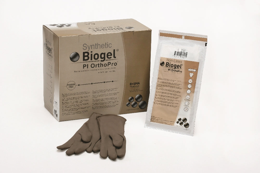 Image of Biogel® PI OrthoPro® Surgical Powder-Free Gloves, 40 Pairs/Box, Size 6.5