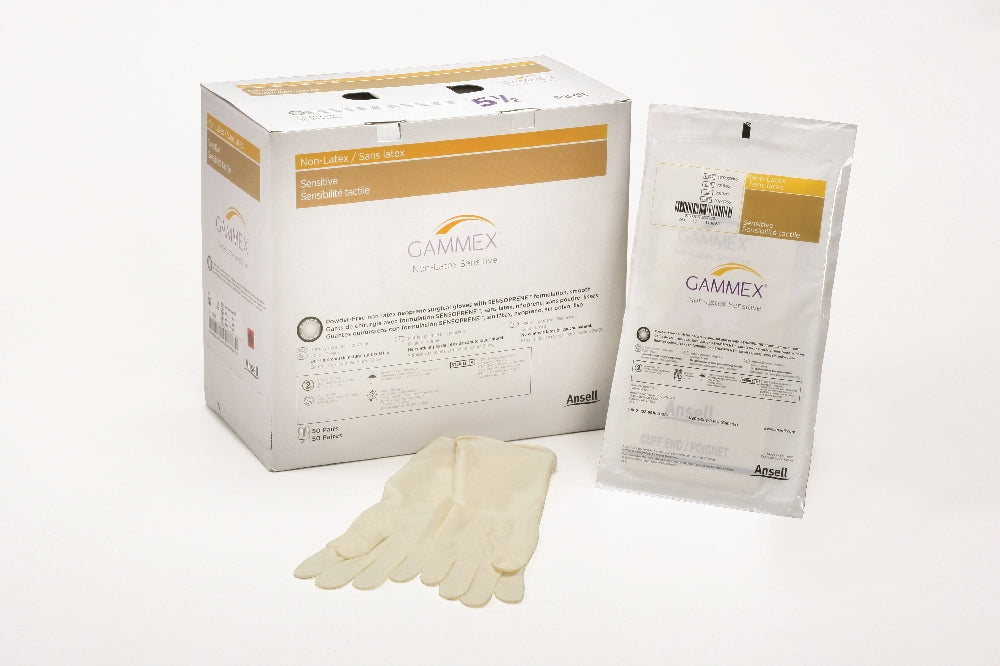 Image of Gammex® Non-Latex Sensitive Surgical Powder-Free Gloves, 50 Pairs/Box, Size 8.5