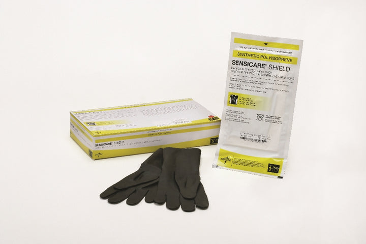 Image of SensiCare® Shield Surgical Powder-Free Gloves, 5 Pairs/Box, Size 9.0