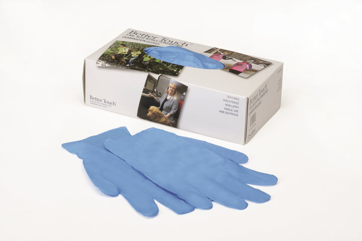 Image of DHS/TSA-Approved, Powder-Free Nitrile Exam Gloves, XX-Large - 90/Box