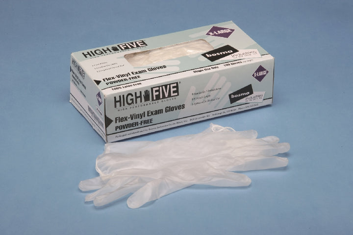 Image of Flex-Vinyl Examination Powder-Free Gloves, X-Large, 100 Gloves/Box, 1 Box
