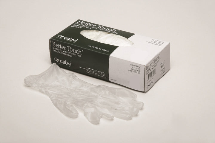 Image of Vinyl Examination Powder-Free Gloves, Small