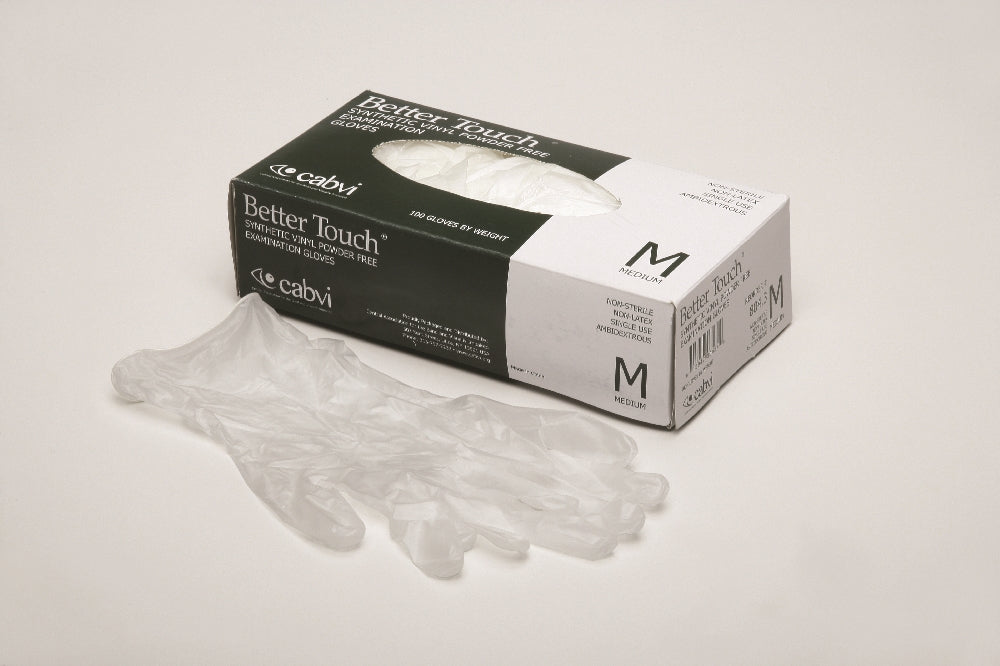 Image of Vinyl Examination Powder-Free Gloves, X-Large
