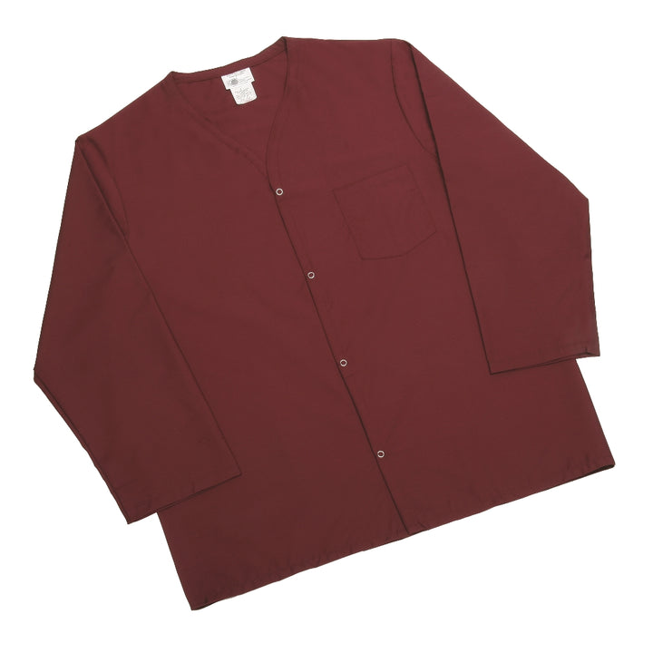 Image of Mens Pajama Top, Large - Cranberry