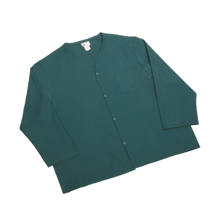 Image of Mens Pajama Top, 2XL - Hunter Green