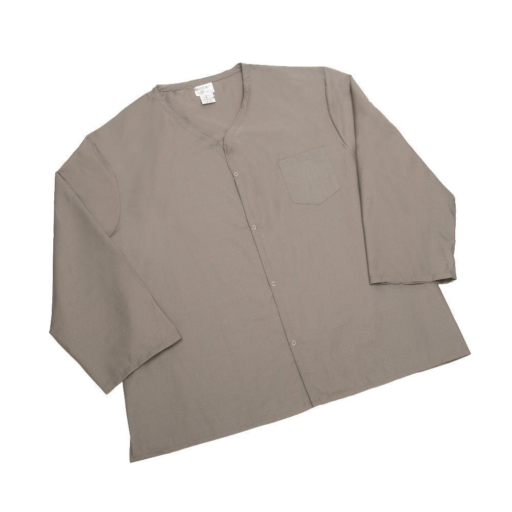 Image of Mens Pajama Top, 4XL - Gray